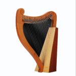 Wooden Harp Lyre 19 Strings Adult Lira Instruments Portable Lyres Nylon Children's Professional Musical Instrument Accessories