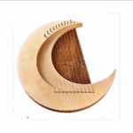 Wooden Lyre Harp Professional Children Beginners Harp Adults Traditional Pine Harps Portable Stringed Musical Instruments Gift
